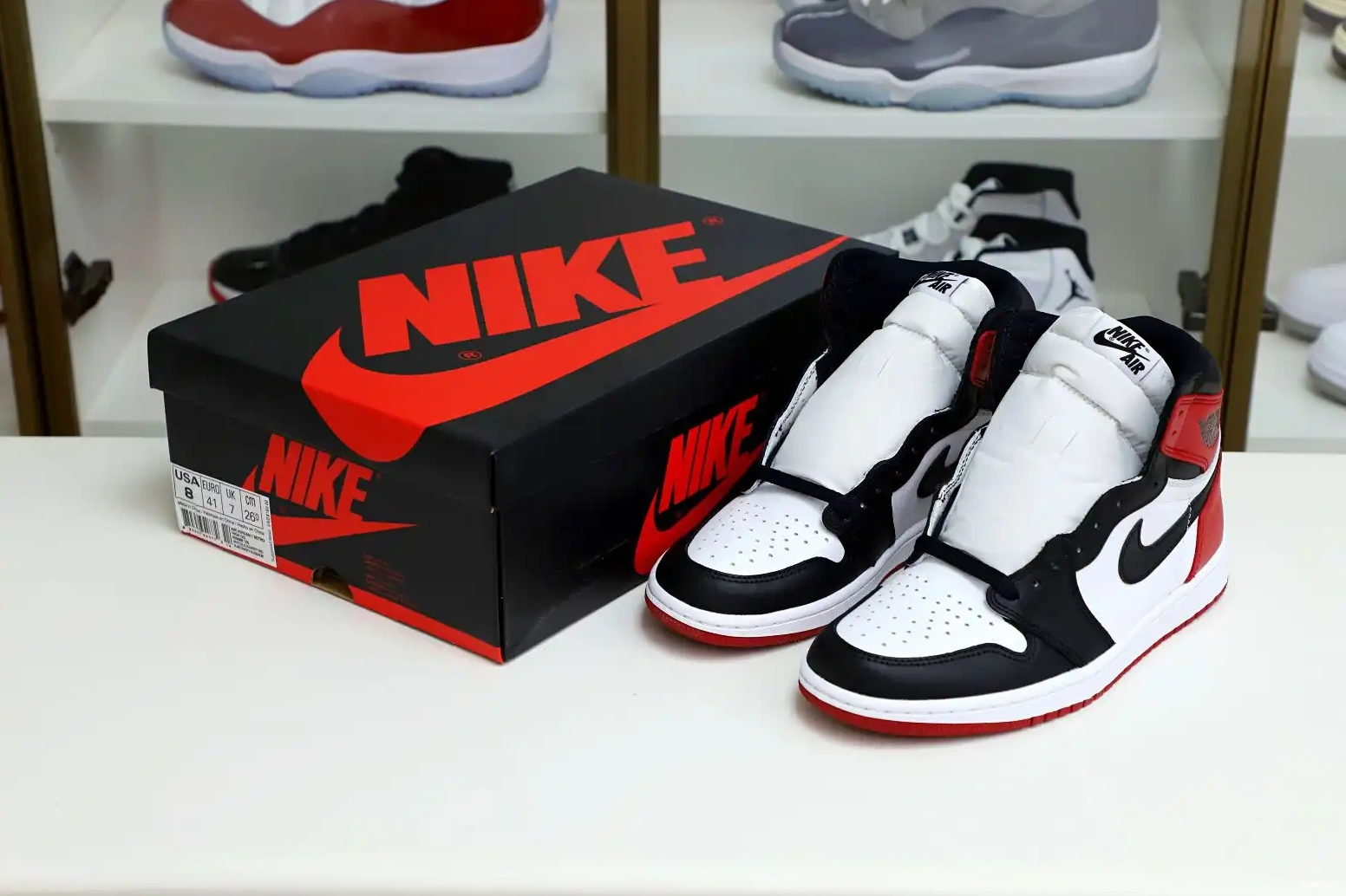 Kimikick 1 Air Toe Black Retro Jordan (2016) 0520